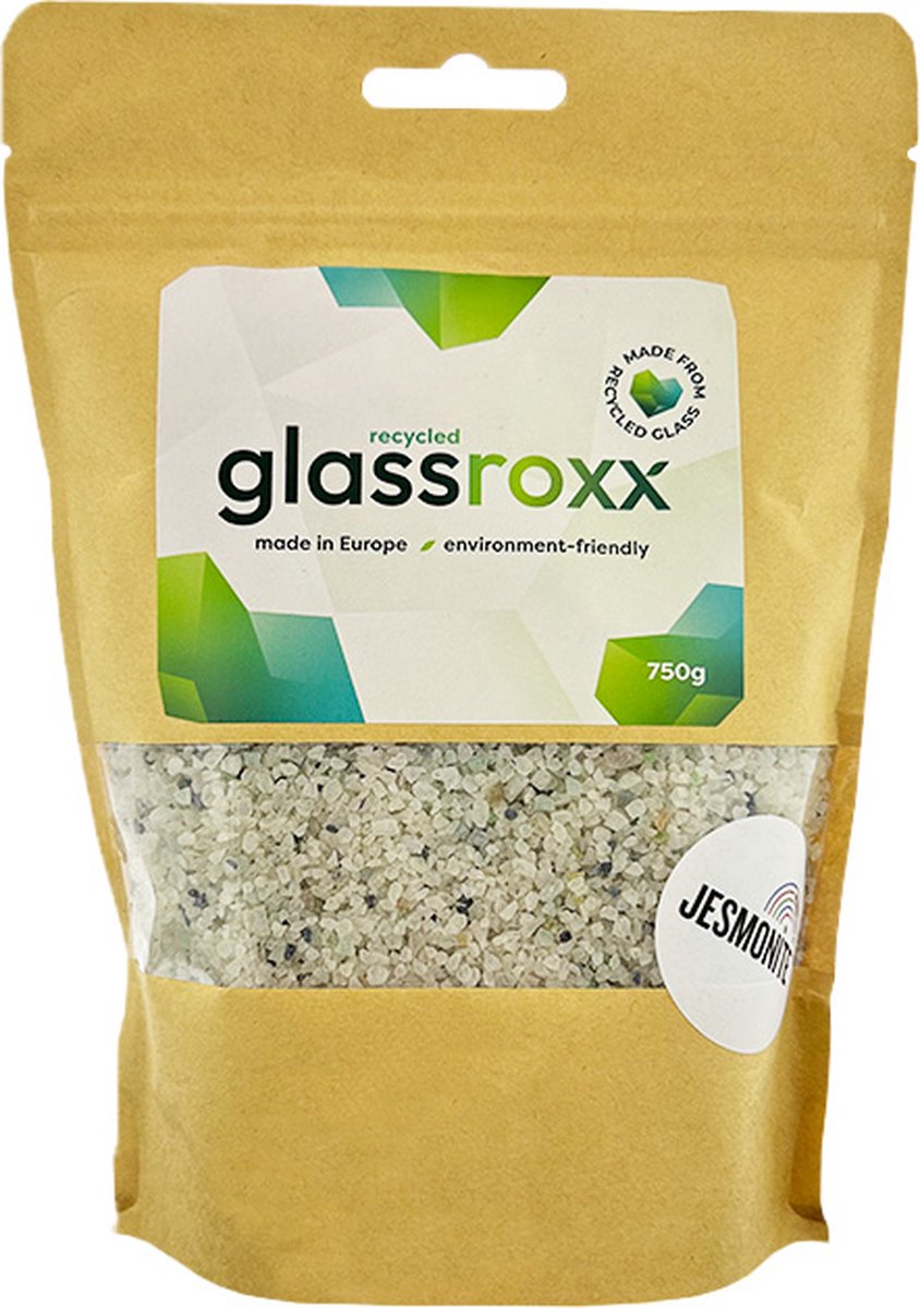 GlassRoxx Small Creamy White pouch 750gr-RBJ