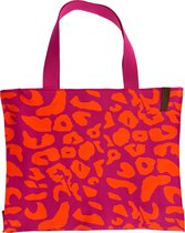 LOT83 Shopper Lara - Tote bag - Boodschappentas - Handtas - Rood - 35 x 45 cm