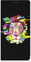 Book Case Geschikt voor Nothing Phone (2) Smart Cover Lion Color