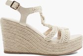 graceland Beige sandalette sleehak - Maat 36