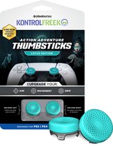 KontrolFreek Action Lotus Thumbsticks - Teal Clear - Playstation 4 & 5