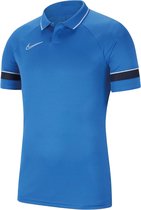 Nike Academy 21 Polo Hommes - Bleu Royal / Marine | Taille: S