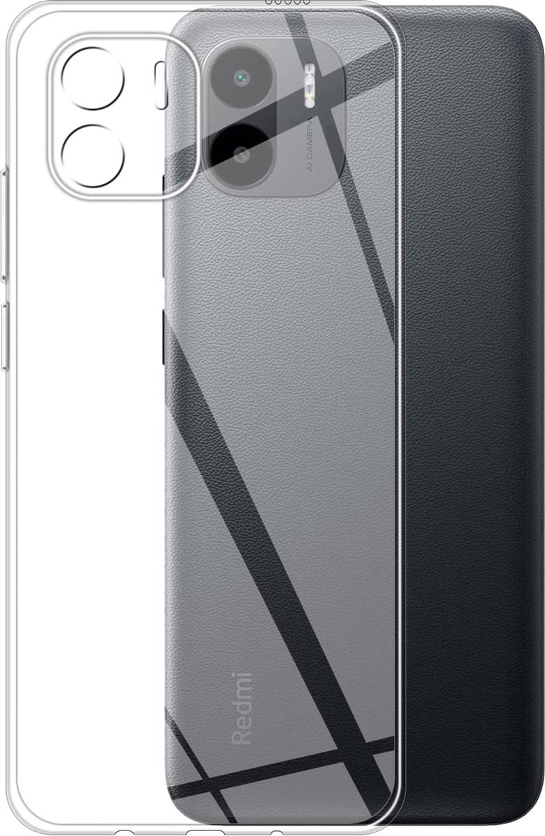 Hoesje voor Xiaomi Redmi A1 / Redmi A2 backcover Shockproof siliconen Transparant
