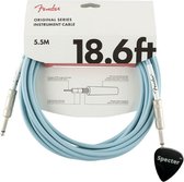 Fender Original Series instrument cable | Gitaarkabel | 5.5 M | Met Specter Plectrum