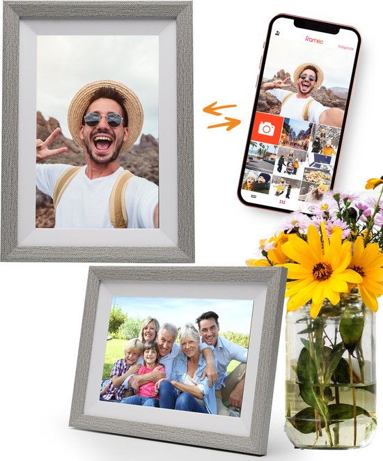 Pora&Co - Digitale fotolijst met WiFi en Frameo App - 10.1 - Pora&Co - €89,95