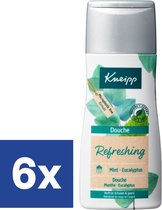 Kneipp Gel Douche Rafraîchissant Menthe & Eucalyptus - 6 x 200 ml