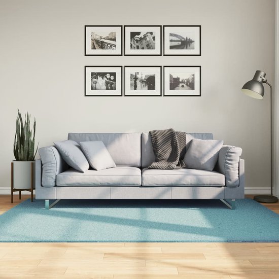 vidaXL - Tapis - OVIEDO - poils ras - 140x200 - cm - vert
