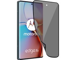Geschikt voor Motorola Edge 40 Pro - Privacy Screenprotector - Beschermglas - Privé GuardCover