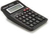 Pincello - Calculatrice/Calculatrice - noir - 10 x 14 cm - pour l'école ou le bureau - Solar