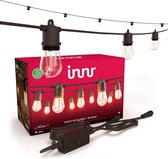 Innr Light Cord Outdoor 8m – Guirlande lumineuse d'extérieur avec 16 lumières LED– Éclairage de jardin Smart fonctionne avec Philips Hue* – Lumière Wit chaude – également pour l'intérieur