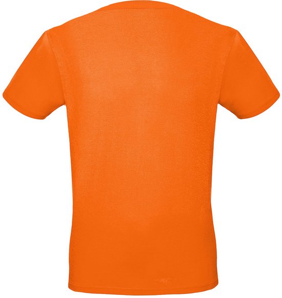 Oranje EK WK Koningsdag T-shirt Kind White Lion Chest (9-11 jaar - MAAT 134/140) | Oranje WK Kleding Kinderen