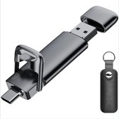 USB Stick 2 TB - USB Stick 2 Terabyte Razendsnelle Overdracht - Externe Harde Schijf 2TB Dual Port 1