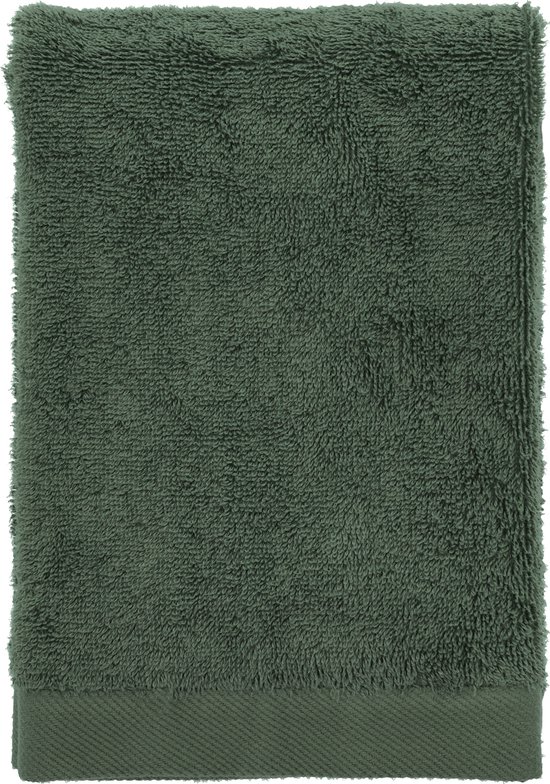 Södahl Comfort organic Handdoek 50 x 100 cm Pine green