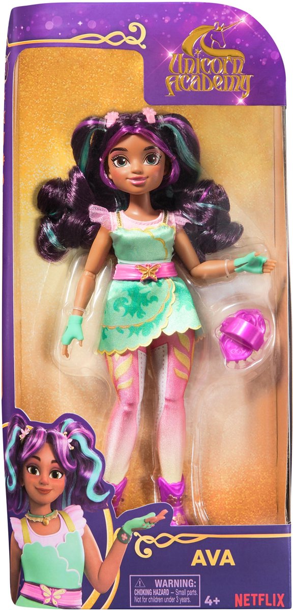 Unicorn Academy - Pop Ava - met 7 modeaccessoires en borstel — afbeelding 22