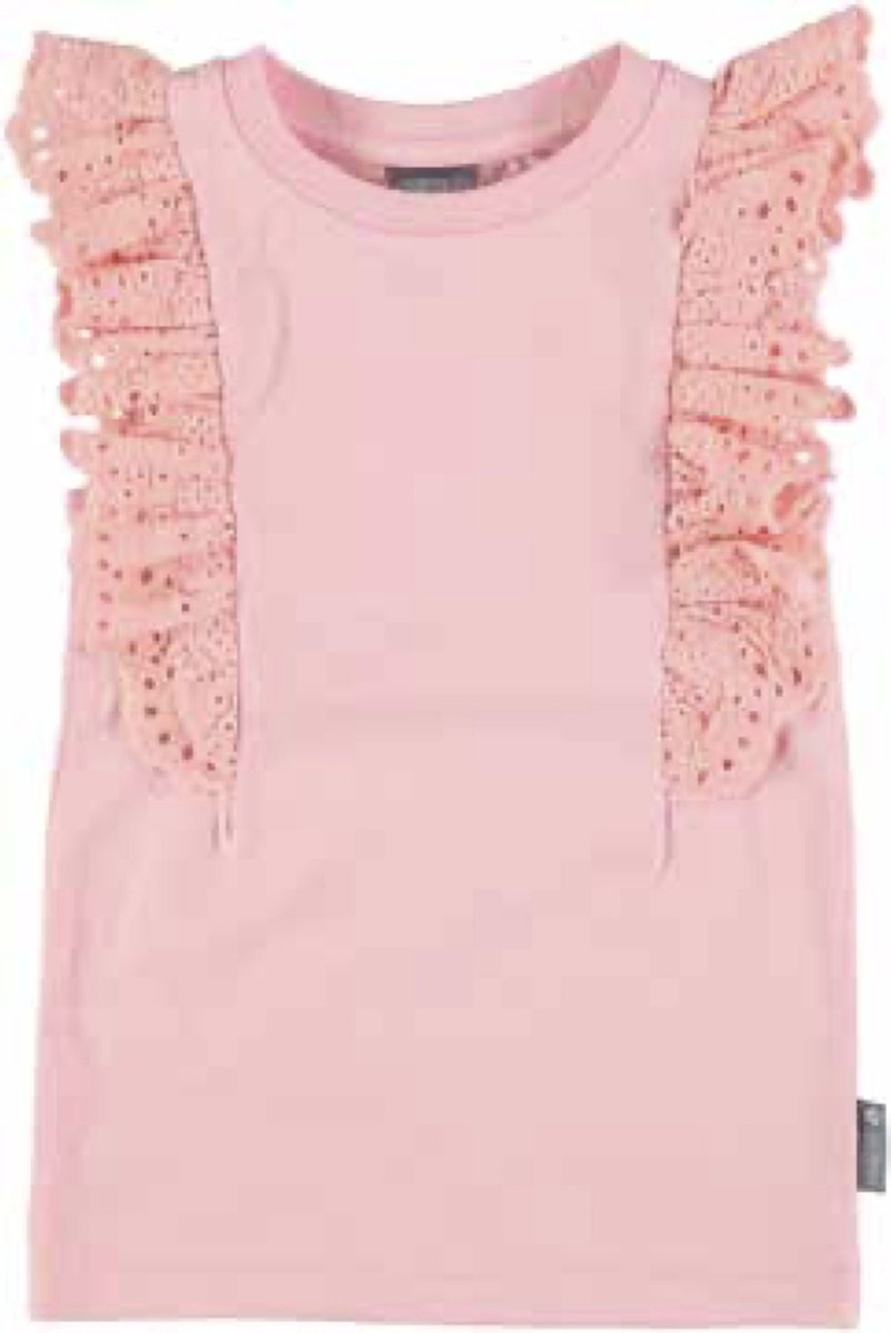 Vinrose top/t-shirt maat 146/152 powder pink