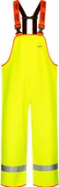 Lyngsøe Rainwear Vissers amerikaanse overall neon geel / donkerblauw - maat L