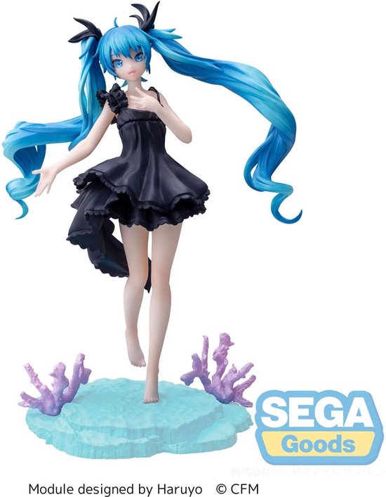 Vocaloid - Hatsune Miku - Luminasta- Deep Sea Girl - 18 cm - Statue Anime - Figurine - SEGA