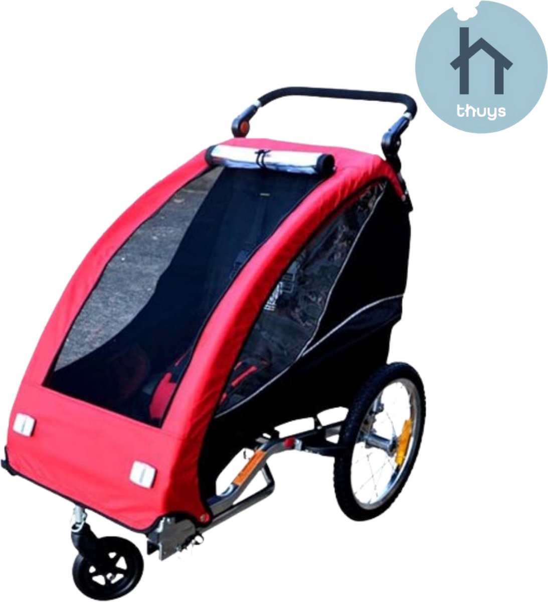 Thuys - Fietskar voor Kinderen - Kinderfietskar - Veilig - Comfortabel
