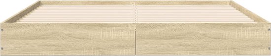 vidaXL-Bedframe-bewerkt-hout-sonoma-eikenkleurig-140x200-cm
