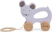 Trixie Wooden pull along toy - Mrs. Mouse