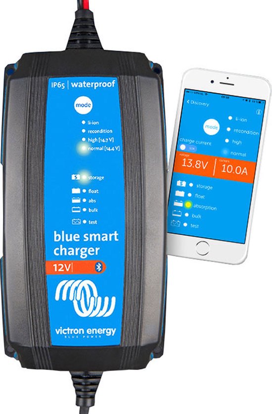 Victron Blue Smart Charger 10A/12V Druppellader