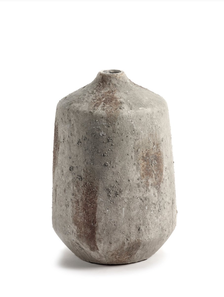 Serax Vaas - aardewerk - beige - D26 x H38 cm