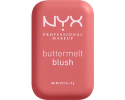 foto van NYX Professional Makeup Buttermelt Blush - Alle huidtypes - Verrijkt met mango-, amandel- en sheaboter - Feeling Butta - 5 gr