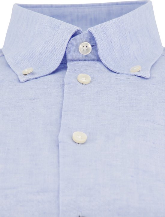 John Miller overhemd mouwlengte 7 lichtblauw