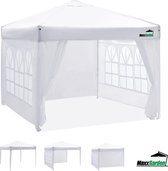 Maxx Party Tent - 3x4m - Parois - Blanc