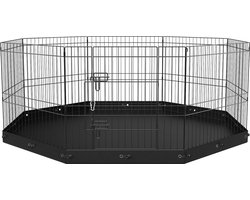 Konijnenkooi voor Binnen - Diameter 144cm - Konijnenhok Konijnenren