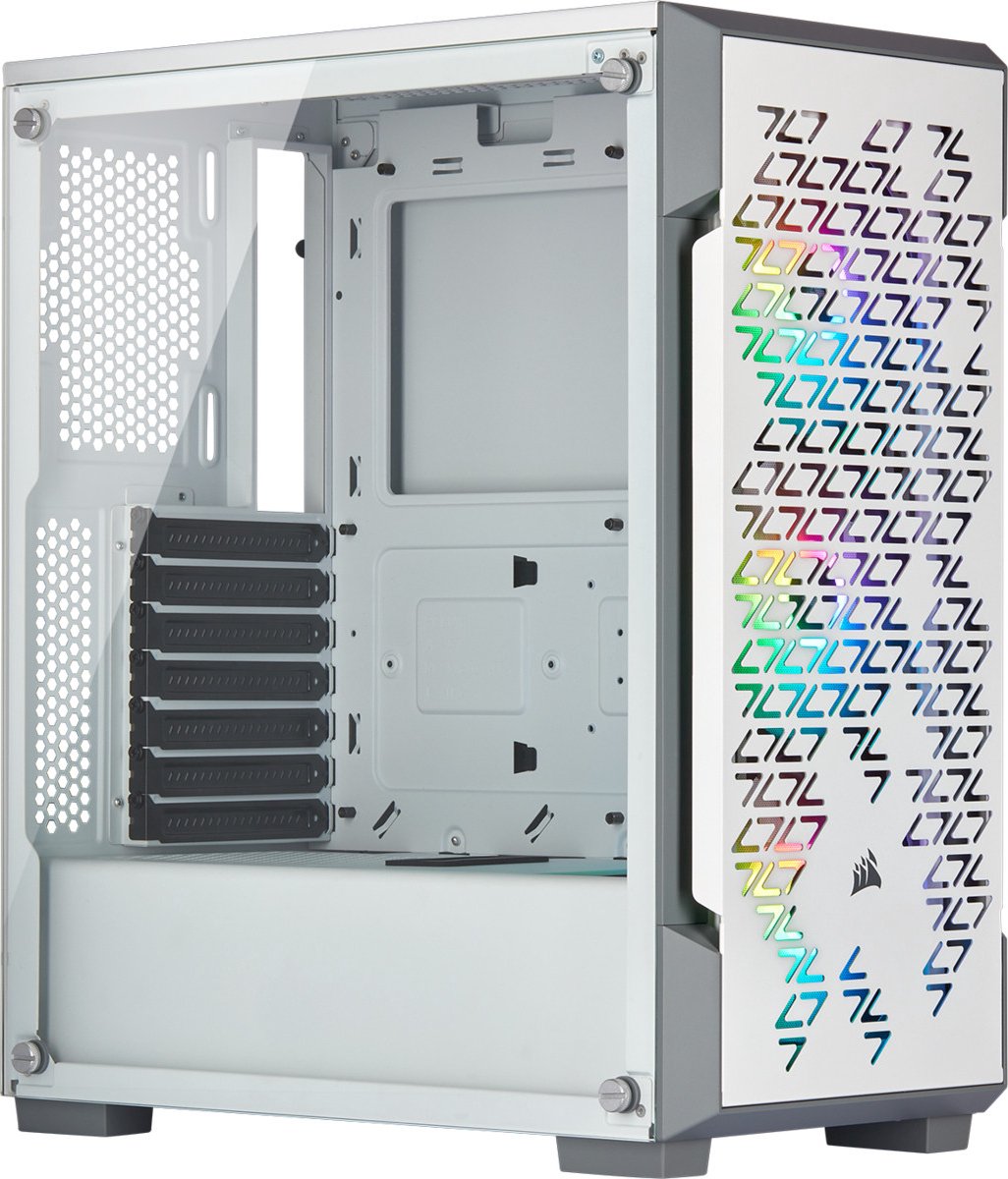 Corsair iCUE 220T RGB Airflow Midi Tower Wit
