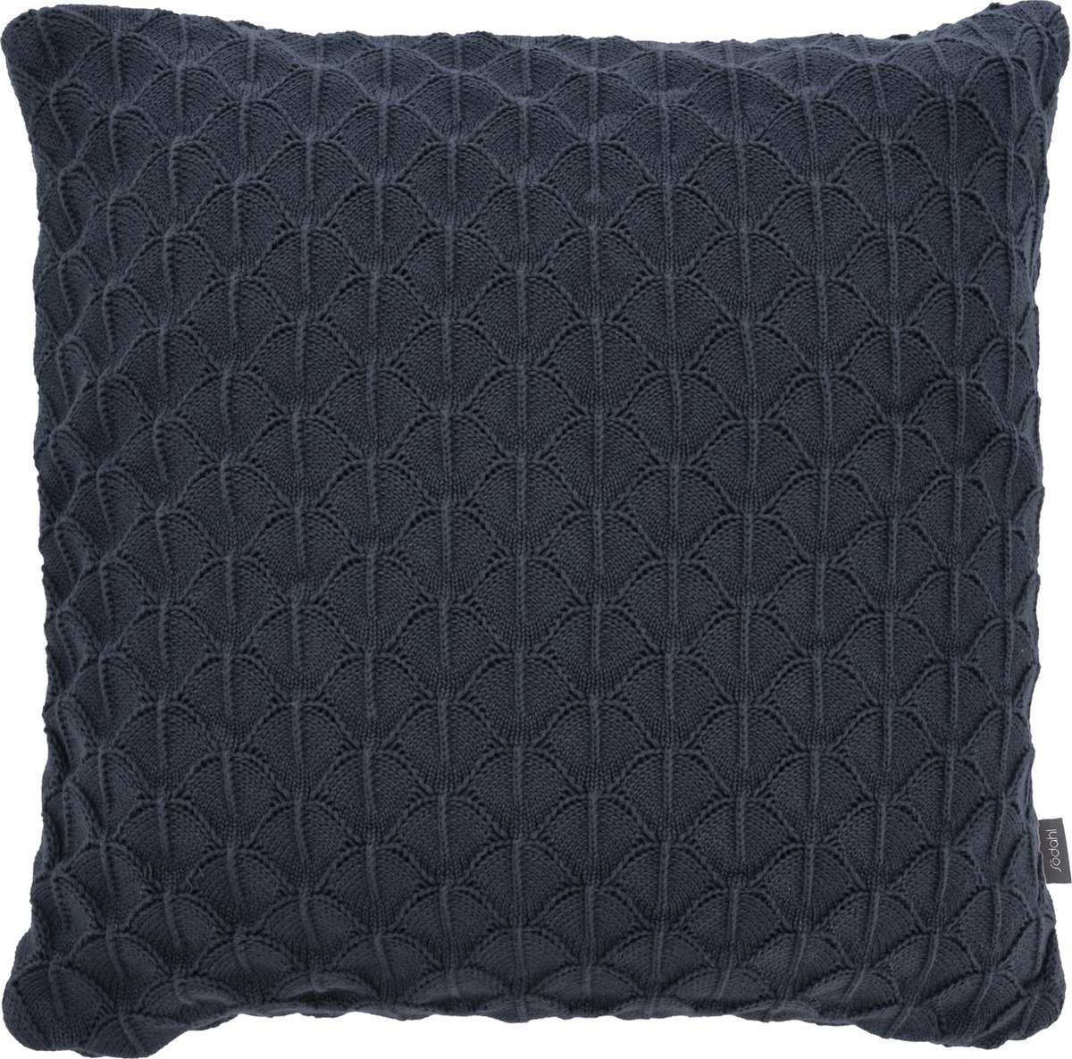 Södahl Scallop Kussenhoes 45 x 45 cm Indigo