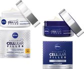 Nivea Cellular Filler Firming + Cell Activating Dagcrème & Nachtcrème - 2 x 50 ml (licht beschadigd doosje)
