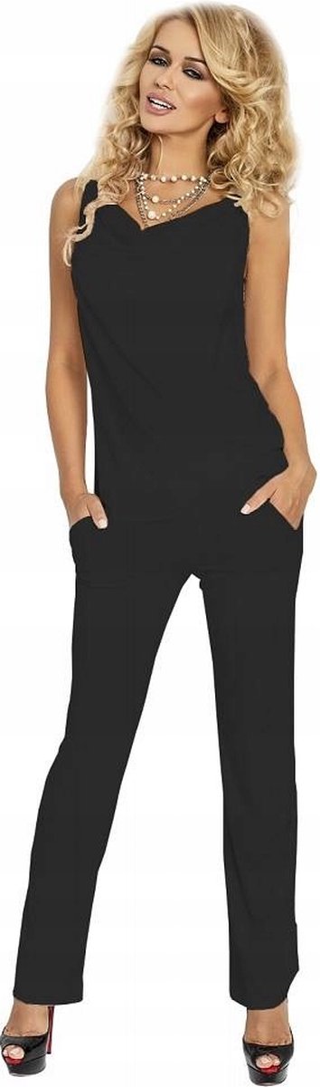 DKaren Stella - viscose pyjama- zwart