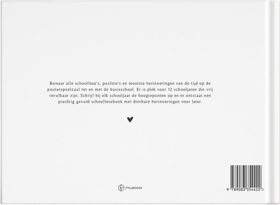 Livre photo scolaire Fyllbooks