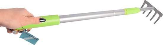 Kinzo Telescopische Hark 63-90cm Pvc/staal van Kinzo — afbeelding 5
