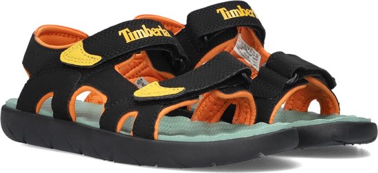 Timberland Perkins Row 2-strap Sandalen - Jongens - Zwart - Maat 28