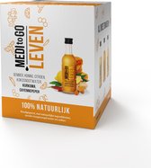 MEDI to GO - LEVEN - Gezonde shot -100% Natuurlijke ingrediënten - 50 ml x 9 flesjes