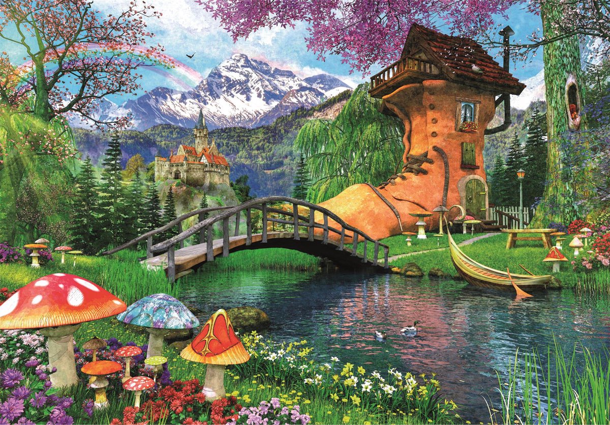 Clementoni - Puzzel - 500 Stukjes - Het Oude Schoenhuis - Puzzel Voor Volwassenen - High Quality Collection — afbeelding 2