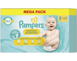 Pampers Premium Protection luiers - maat 2 - 342 luiers (4-8kg) - 3 x 114 stuks - Voordeelverpakking