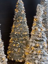 FDL-SNOW- COVERED POP- UP TREE 210cm kerstboom met sneeuw en 300 leds- 1 minuut opzetten
