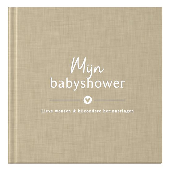 Babyshower invulboek Fylbooks