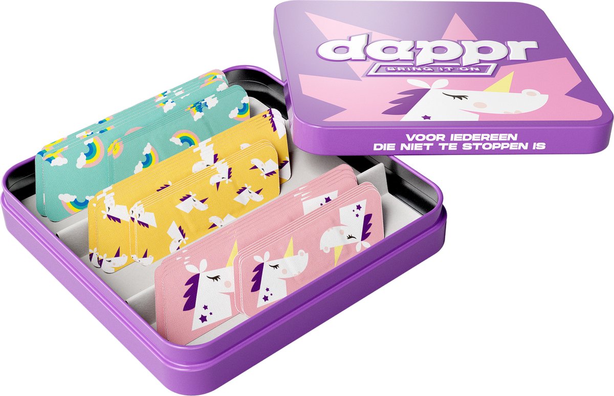 Goedkoopste Dappr Unicorn Pleisters - Duurzaam & Hypoallergeen - 30 Stuks - 2 Maten - Milieuvriendelijke Bamboe Pleisters voor Kinderen en Volwassenen - Flexibel & Ademend