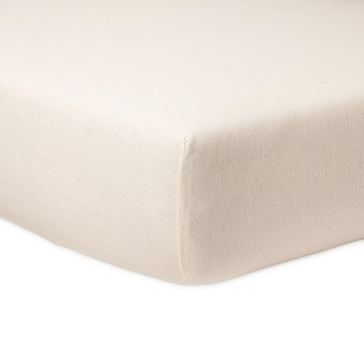 Vitality Pur Luxe Jersey Split Topper Hoeslaken Off White – Extra Zacht & Ademend Stretch Hoeslaken – Perfecte Pasvorm voor Split Topmatrassen tot 15 cm – 140x200cm