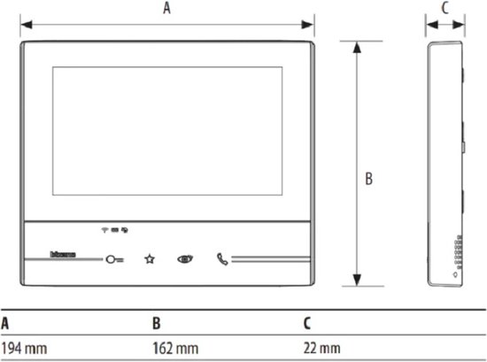 Bticino Terraneo toebehoren tersysteem micro/luidspreker inbouw - BT2659N kopen