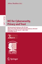 Lecture Notes in Computer Science- HCI for Cybersecurity, Privacy and Trust