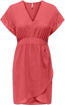 Only ONLNOVA LIFE VIS S/ S TRACY DRESS SOLID Robe Femme - Taille L