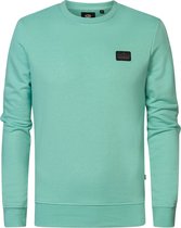 Petrol - Heren Sweater - M-1040-SWR319 - 5180 Aqua