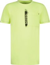 Vingino T-shirt Jefos Jongens T-shirt - Neon yellow - Maat 140