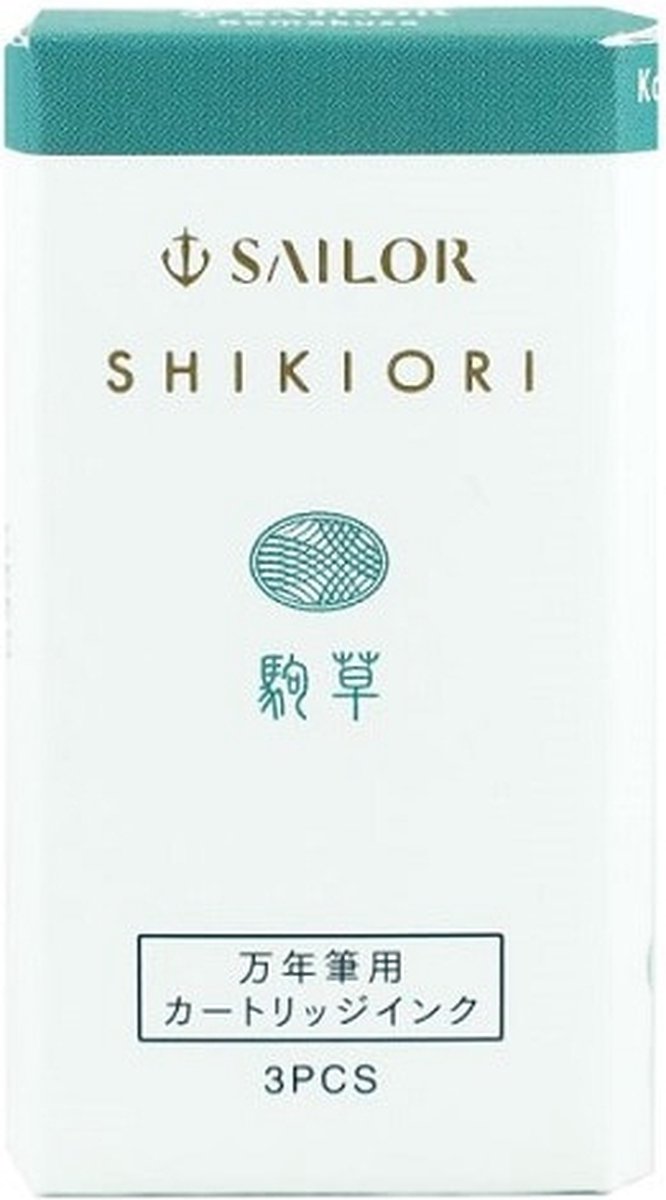 Sailor Inktpatronen Set van 3 Shikiori / Komakusa Sansui